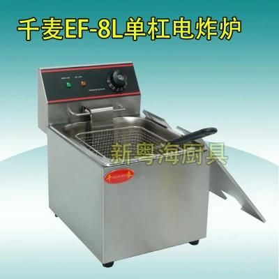 Commercial Stainless Steel Chicken Donut Fish Fryer Potato Chips Deep Electric Fryer