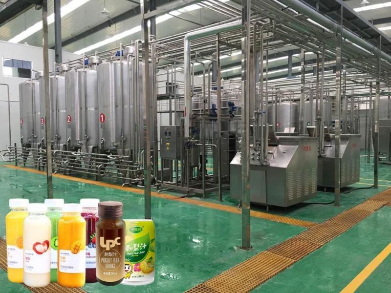 complete beverage making capping packing processing plant