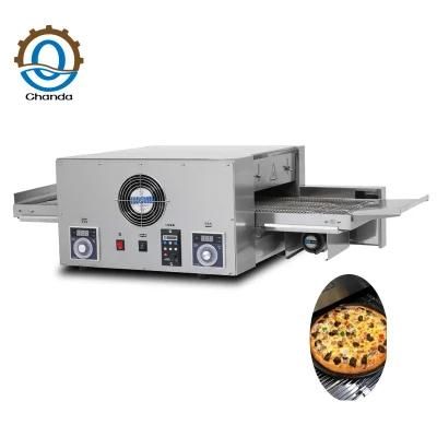 304 SUS Top Quality 12&quot; 18&quot; 32&quot; Conveyor Pizza Oven for Restaurant and Baking Shop