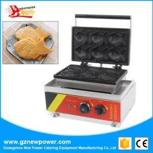 Commercial Electric Taiyaki Ice Cream Machine with Ce