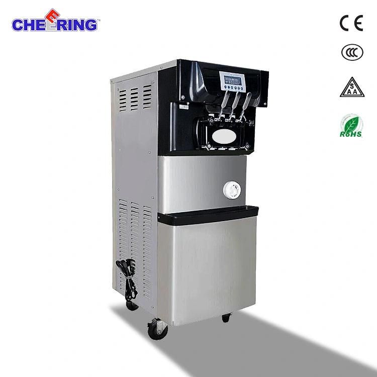 Commercial Stainless Steel Soft Serve Ice Cream Machine