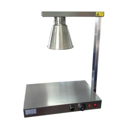 Dr1 Stainless Steel Body 1 Head Food Warmer Lamp Luxurious Buffet Heating Lamps Kitchen ...