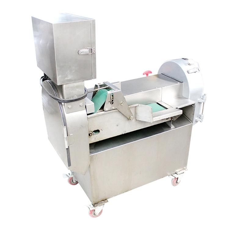 Automatic Double Head Vegetable Cutter Fruit Potato Cabbage Garlic Parsley Cutting Machine