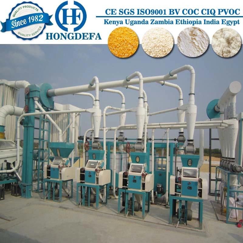 Hongdefa Automatic Hot Sale Maize Milling Machine