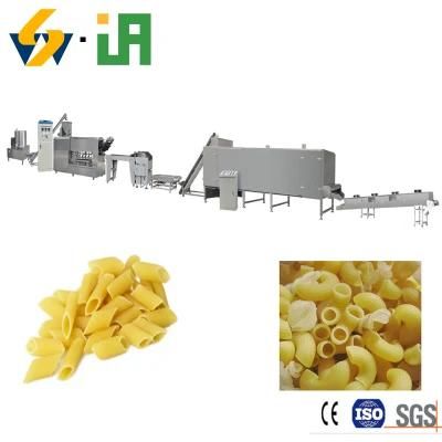 Macaroni Production Line Automatic Spiral Shell Pasta Macaroni Making Machine