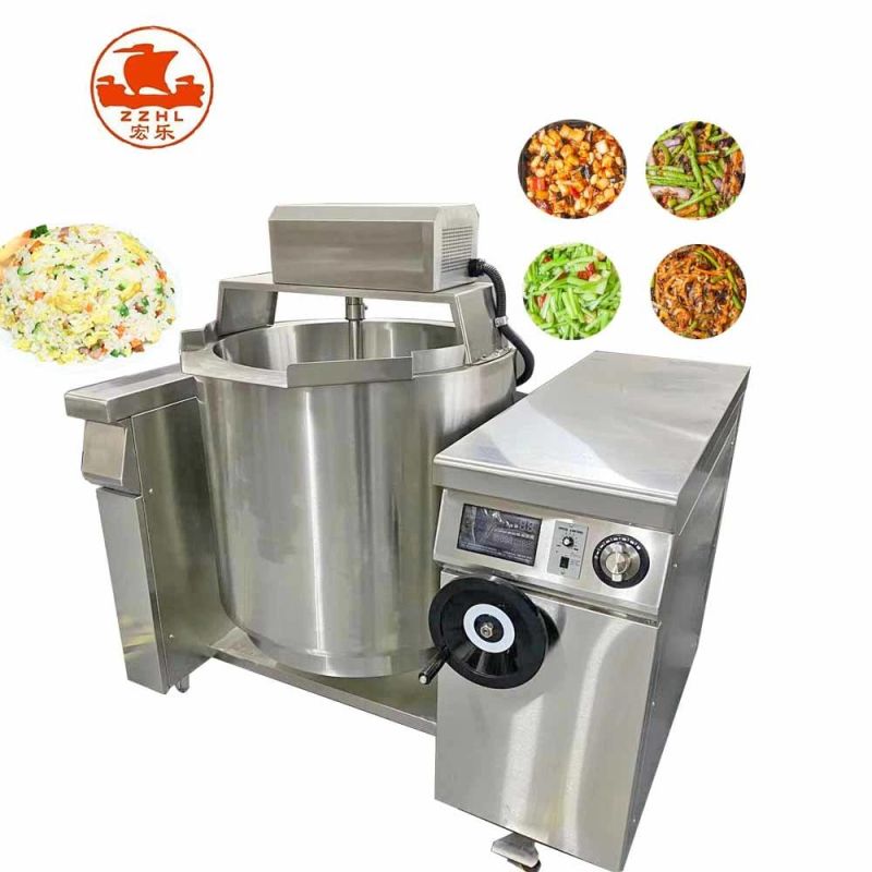 Automatic Electromagnetic Planet Stir-Frying Machine Planetary Cooking Pot