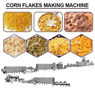 Blister Corn Flakes Making Machines Big Discount Industrial Machine