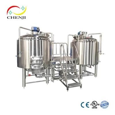 New Craft 10hl 5hl 500L 7bbl Beer Brewery Machine