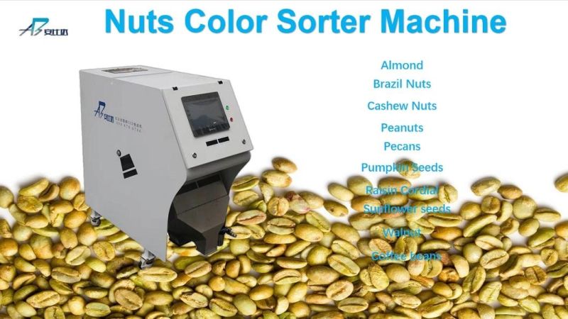 Mini Food Processing Machine Peeled Peanut Color Sorter