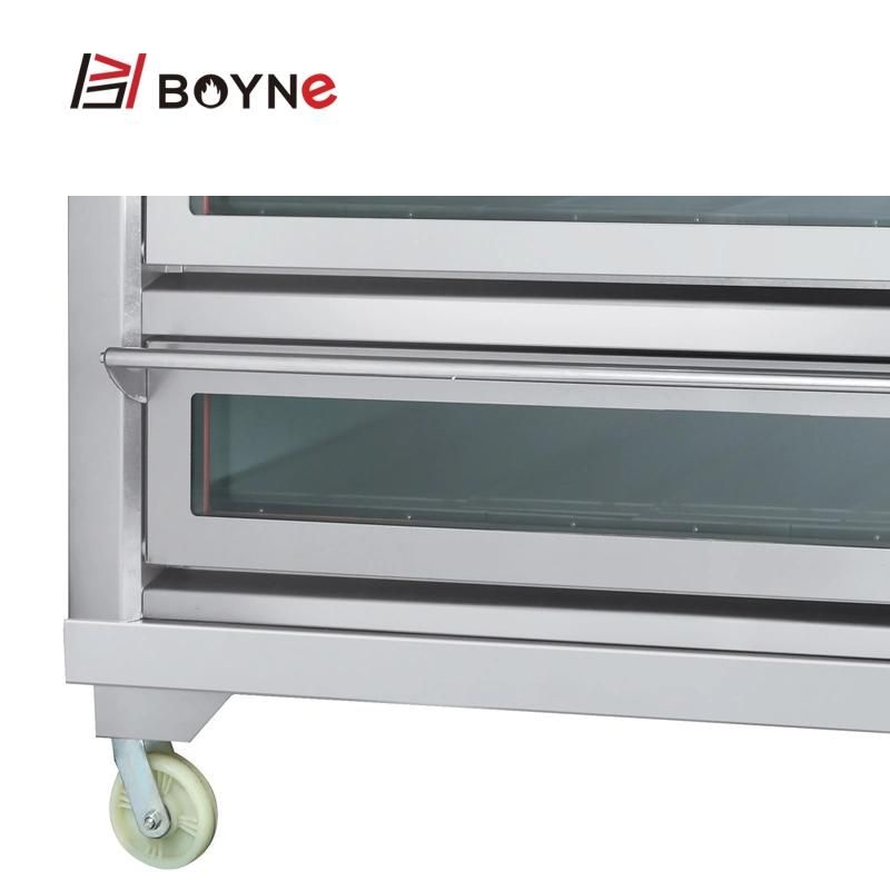 Hotel Kitchen Baking Three Deck Nine Trays Electric Oven