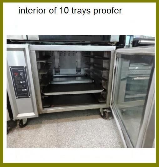 5 Trays Convection Oven with 10 Trays Proofer