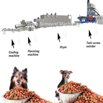 High Quality Automatic Dog Pet Food Pellet Machine Manufacturer Maker
