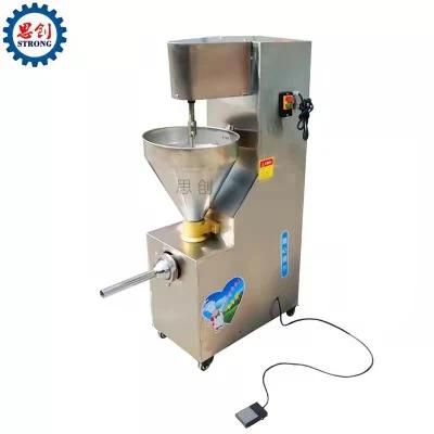 304 Stainless Steel Sausage Filling Machine 200 Kg Per Hour