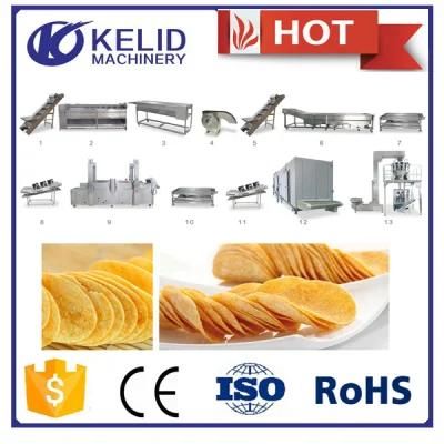 New Condition Automatic Fresh Potato Chips Making Machine