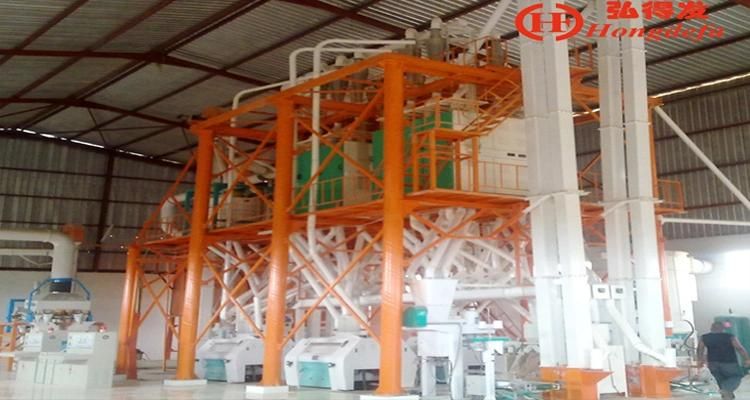 Zambia Market Maize Mill Making Machine