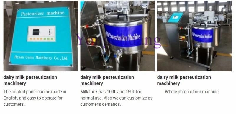 Factory Directly Sale Milk Pasteurization Machine with High Quality