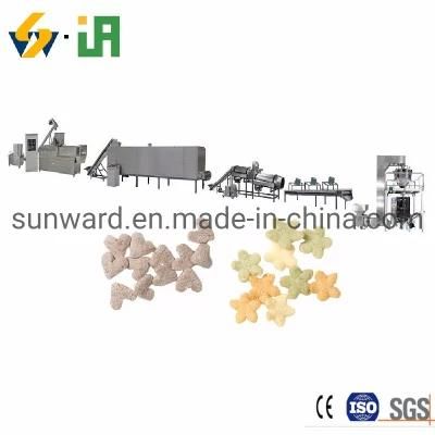 Indian Snack Pellet Chips Extruder Line Making Machine