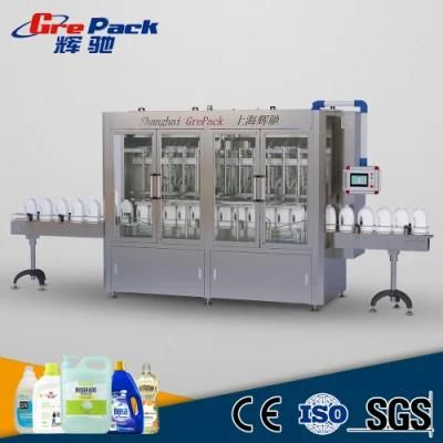 Servo Piston Type Hand Sanitizer/Gel/Liquid Soap/ Shower Gel Spray Bottle Filling Machine