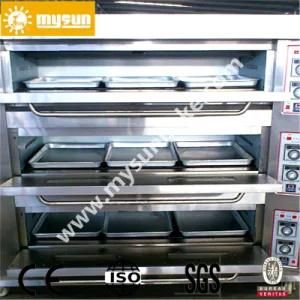 Bakery Shop Baking Bread Deck Oven with 9 Trays