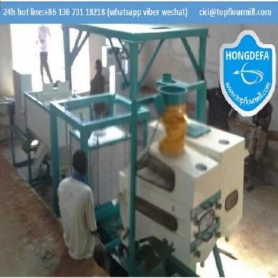 1t Per Hour Maize Mill for Sale for Zambia Nshima