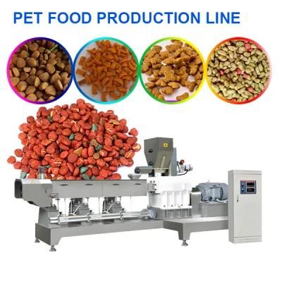 Twin Screw Pet Kibble Dog Food Machine with Factory Price