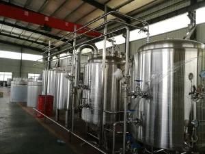 Turnkey Project Industrial Beer Production Beer Brewing Equipment 1000L Brewery Machine