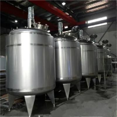 Designed Customized Jackete Jacketed Stainless Steel Tank with Drawing