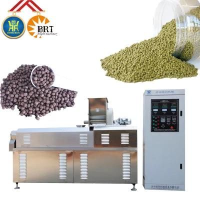 Twin Screw Floating Fish Feed Pellet Production Line Price