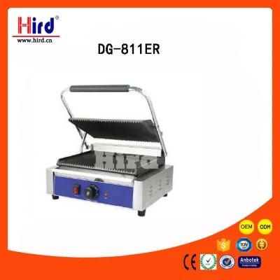 Electric Contact Griddle (Dg-811re) All Ribbed Ce