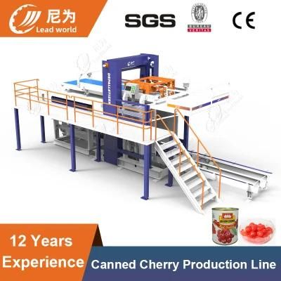 Canned Cherry Production Line Cherry Processing Machinery