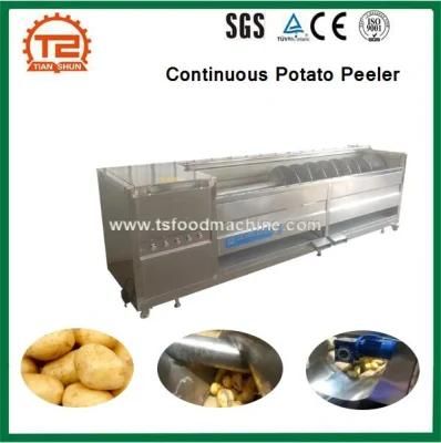 Potato Washing Machine and Continuous Potato Peeler