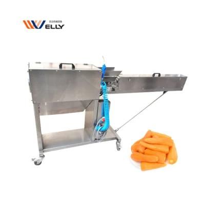 Higher Efficiency Carrot Knife Peeling Machine / Carrot Skin Remover Machine