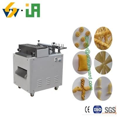 Stainless Steel Twin Screw Extruder Fried Food Bugles Snack Machine Doritos Corn Chips ...