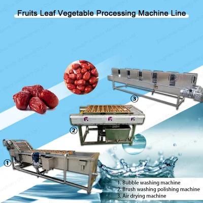 High Effective Fresh Date Fruit and Vegetable Cleaning Dryer Machine