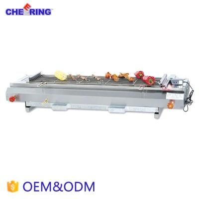 Long Size Environmental Protection Gas Smokeless Barbecue Oven