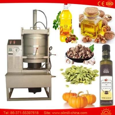 Hydraulic Oil Seeds Press Small Scale Oil Extraction Machine