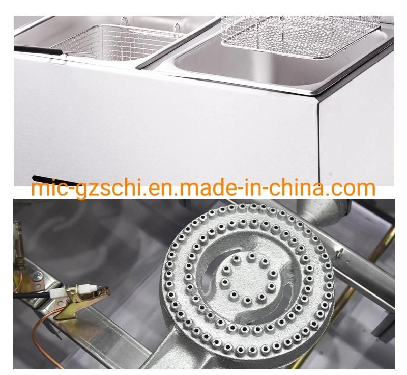 Gas Fryer Making Machine Potato Chips Fryer