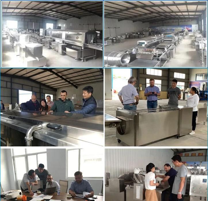 Continuous Precooking Machine Chicken Feet Blanching Machine