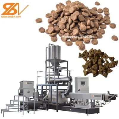 Machinery for Dogs Cat Fish Food Making Extrusion Machine Factory