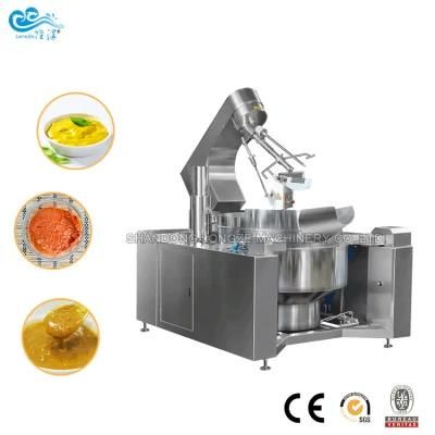 Industrial Automatic Planetary Gas Cooking Mixer