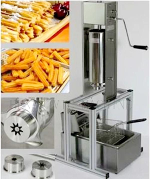 New 304 stainless steel manual churros machine