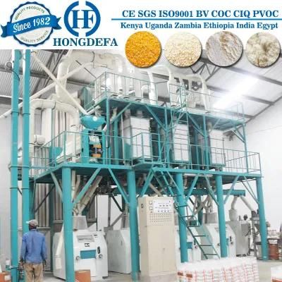 Wheat Maize Corn Rice Sorghum Mill Flour Making Machine