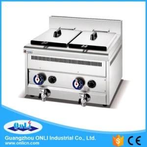 Constant Temperature 2-Tank Gas Fryer