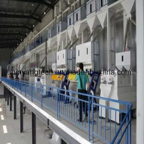 Auto 120 Tpd Intergrated High Quality Rice Mill