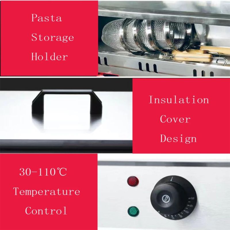 Electric Pasta Cooker with Cabinet for Restaurant & Catering Kitchen Equipment