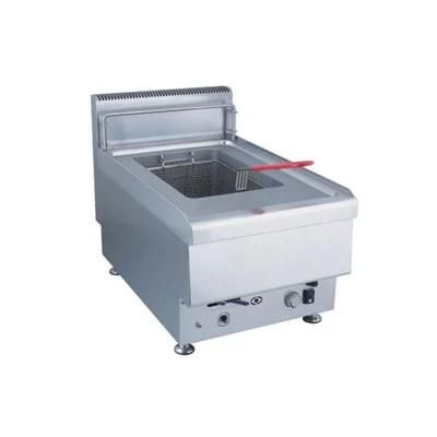 Counter Top Commercial Gas 1-Tank 1 Basket Fryer