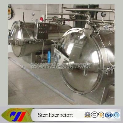 1cbm Capacity Electric Heating Horizontal Sterilizer