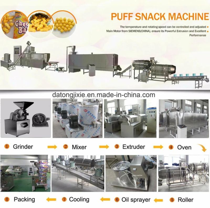 Snack Food Baking Machine Snack Food Production Line