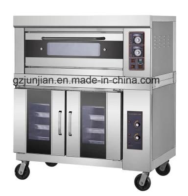 Commercial Single Deck Electric Bakery Oven with Bread Proofing Machine