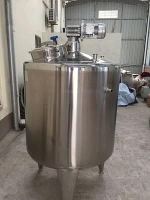 304 316 Stainless Steel Milk Mixing Tank for Food Industry